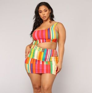 Fashion nova block dress